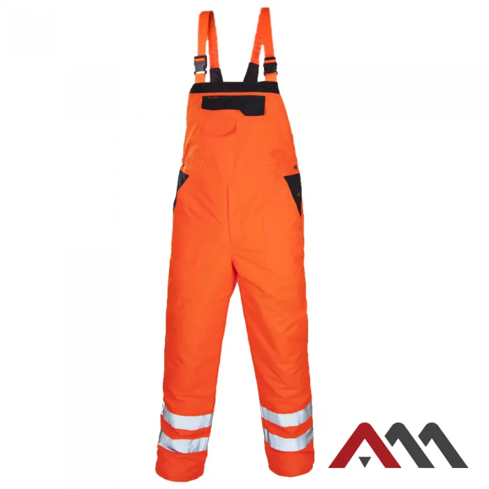 FLASH Orange Winter ORG - Zimné montérkové nohavice na traky
